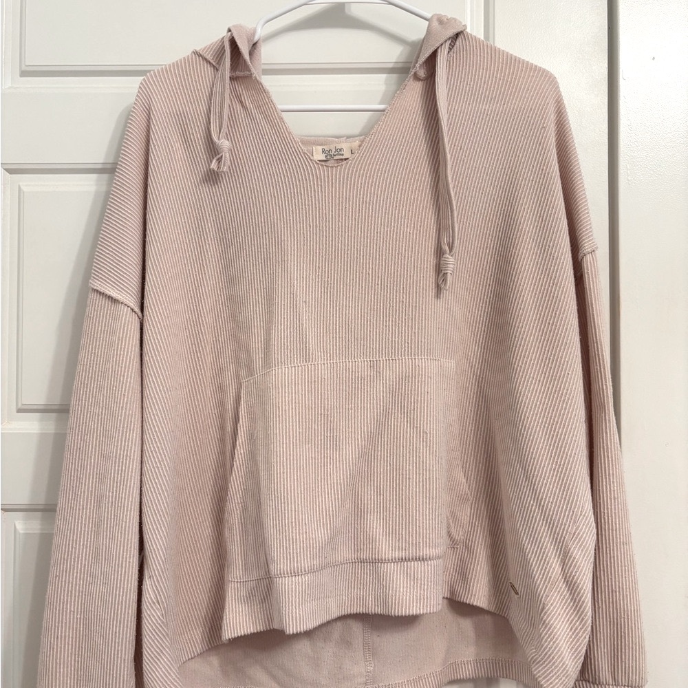 Ron Jon surf shop Light Pink Hoodie